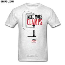 T Shirt Design Online O-Neck Short Woodworking For Mere Mortals Clamps Men'S Graphic T Shirts For Men sbz3524 2024 - buy cheap