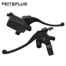 1" 2.45mm Universal Motorcycle Brake Clutch Master Cylinder Reservoir levers For Honda SHADOW STEED 600 400VT 600VT 750 2024 - buy cheap