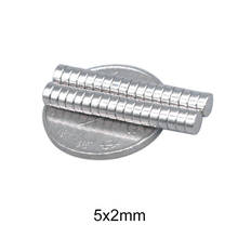 50~1500pcs 5x2 Disc Rare Earth Magnets 5x2mm Small Round Magnets 5mmx2mm Permanent Neodymium Magnets Super strong magnet 5*2 2024 - buy cheap