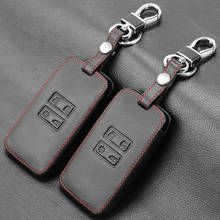 Genuine Leather Car key Card Cover Case fit for Renault Koleos Kadjar Keychain Wallet Protector Holder 2024 - buy cheap