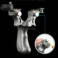Большой Мощность Рогатка c резиновой лентой высокой точности токарный станок с кожа с эффектом рогатки, Профессиональный быстрый лук открытый специально для охоты 2024 - купить недорого