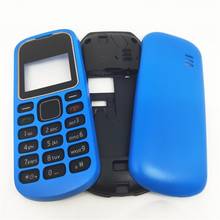 Funda completa para teléfono móvil Nokia 1280, carcasa con teclado en inglés, 10 unids/lote, nuevo 2024 - compra barato