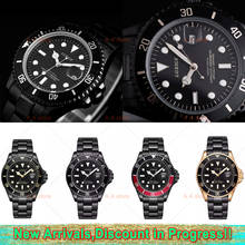 2020 New Release Black Watch Men's 40MM Sapphire Glass Quartz Watch AAA Luxury Sports Watch Waterproof Diving Watch Christmas 2024 - buy cheap