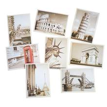 32 Pcs/lot Classical Famous Europe Building Vintage Style Memory Postcard Set Greeting Cards Gift Cards Christmas Postcards 2024 - buy cheap
