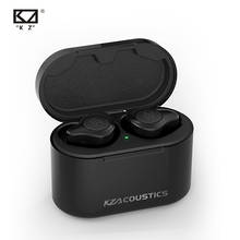 KZ S2  Wireless TWS Earphones Bluetooth 5.0 Dynamic/Hybrid  Earphone Game Earbuds Touch Control Noise Cancelling Sport Headset 2024 - buy cheap