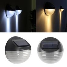 Solar Light LED Outdoor Garden Landscape Light Waterproof Garden Wall Light Step Light 2024 - buy cheap