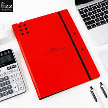 Fizz-bolsa organizadora de archivos A4, libro de datos, documentos, gran capacidad, colección de archivos, papelería de oficina 2024 - compra barato
