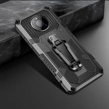 Shockproof Belt Clip Bracket Phone Case For Redmi Note 9 5G Rugged Armor Kickstand Protective Case for Redmi Note 9T Back Cover 2024 - buy cheap