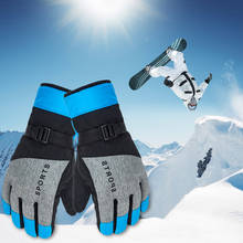 SAGACE Antiskid Wear Resistant riding Ski Gloves men's Mountain Skiing Snowmobile Snow Motorcycle Gloves Windproof Mitten A30107 2024 - buy cheap