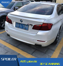 Спойлер для BMW F10 F18, АБС-пластик, Цвет задних крыльев автомобиля, задний спойлер для BMW P 520i 528i 535i 530i 525i F10 F18 2024 - купить недорого