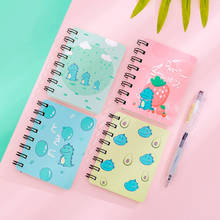 1pcs Dinosau Notebooks Student Cartoon Planner Novelty Stationery Schedule Book Cute Schedule Notebook Kawaii School Supplies 2024 - buy cheap