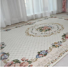 Modern Concise Style Living Room Carpets Flower American Bedroom Carpet Home Coffee Table Rug Study Room Europe Carpet Floor Mat 2024 - buy cheap