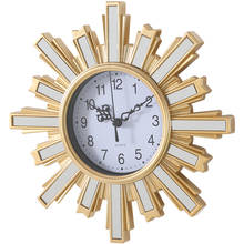 Pendurado quarto relógio de parede digital clássico ouro criativo relógios de parede design nórdico relojes de cocina decoração para casa ea60wc 2024 - compre barato