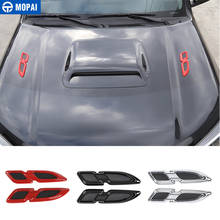 Автомобильные наклейки MOPAI для автомобиля, все тело, вентиляционное отверстие, лист, украшение для Dodge Challenger для Dodge, зарядное устройство для Dodge Durango 2024 - купить недорого