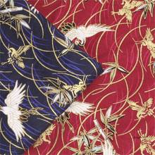 Tela de moda de estilo europeo y americano, telas artesanales hechas a mano, palomas impresas, telas de lona, a medio precio 2024 - compra barato