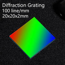 Holographic diffraction grating 100 lines 1mm  Glass engraving Teaching demonstration optical instrument  Spectroscopic analysis 2024 - buy cheap