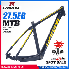 Hoger T700 mtbCarbon Mountain Bike Frame 27.5er Carbon Carbon Mountain Bike Frame135x9mm, 15, 17  19InchT700NEW 2021 2024 - buy cheap