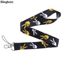 Blinghero Victory Lanyard For keys Phone Cool ID Badge Student Card Neck Straps Hang Ropes Fashion Accessory for Friends BH0290 2024 - buy cheap