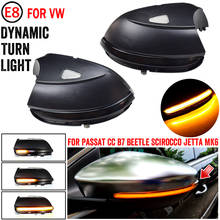 For Volkswagen VW Passat B7 2011-2015 Rearview Mirror Blinker Indicator LED Dynamic Turn Signal Light 2024 - buy cheap