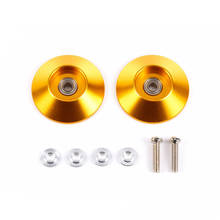 RFDTYGR  13mm Aluminum Colored Rollers Colored Aluminum Guide -Wheel Custom Parts For Tamiya Mini 4WD 95436  D047 2Sets/lot 2024 - buy cheap