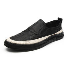 2020 Fashion Loafers Men Casual Shoes Slip-on Flat Thick Sole Cool Young Men Street Shoes Male Footwear Black KA2486 2024 - buy cheap