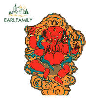 EARLFAMILY 13cm x 9.8cm for Solemn Ganesha In India Decal Trunk Occlusion Scratch-Proof Car Stickers Windshield Auto RV Graphics 2024 - buy cheap