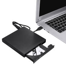 Slim External Optical Drives DVD CD Drive Reader For Windows 07/08 Laptop PC Frosted shell Player USB Cable Laptop PC DVD Burner 2024 - buy cheap