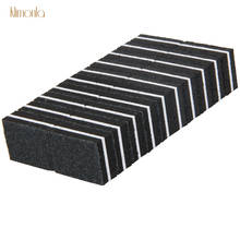 20Pcs/pack Mini Black Square Shape Nail Files Washable Manicure Sanding Buffer Block UV Gel Polish Nail Sandpaper Art Tools 2024 - buy cheap