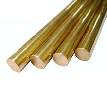 1pcs 300mm long diameter 5mm/5.5mm/6mm/6.35mm/6.5mm/6.8mm/7mm/7.5mm/8mm brass rod thin round bar brassiness solid stick 2024 - buy cheap