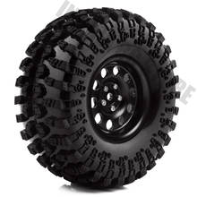 Neumáticos de Metal de 2,2 pulgadas para coche de control remoto, llanta con abalorios para Rock Crawler 1/10, Axial SCX10 RR10 90053 Wraith Yeti 90056, 4 Uds. 2024 - compra barato