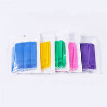 100 PCS/Pack Microbrushes for Eyelash Extension Makeup Brushes Swab Disposable Individual Applicators Mascara Eyelashes Brushes 2024 - buy cheap