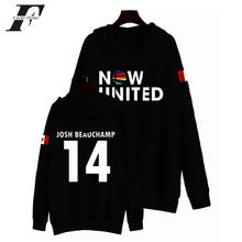 2020 Now United Hoodie Sweatshirts Josh Beauchamp 14 Pullover Unisex Harajuku Tracksuit Canada Men Women Casual Hooded Print 2024 - buy cheap