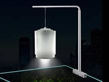 Single arm lamp holder, fish jar, straw cylinder, metal halide lamp, halogen lamp bracket, hanger aluminum alloy 2024 - buy cheap
