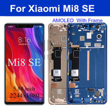  For Xiaomi Mi8 SE LCD Display Mi8 se Mi 8 SE LCD + Touch Panel Screen Digitizer with Frame for XIAOMI Mi 8SE LCD 8SE 2024 - buy cheap