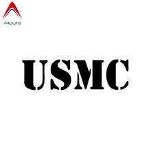 Aliauto Fashion Car Sticker Words USMC Automobiles Decoration Waterproof Cover Scratches Vinyl Decal,14cm*4cm 2024 - buy cheap