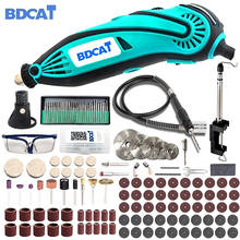 BDCAT 180W Electric Engraver Grinder Tool Mini Drill Variable Speed Rotary Tool Kits with Power Tools Dremel Accessories 2024 - buy cheap