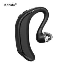 Kebidu Bluetooth 5,0 наушники Водонепроницаемый наушник V5.1 Беспроводной гарнитура на одно ухо с Шум микрофон с функцией шумоподавления продолжительное время работы в режиме ожидания: 2024 - купить недорого