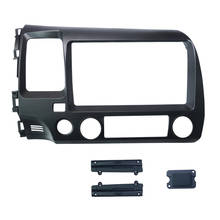 Moldura adaptador de dvd player, 2din, áudio estéreo para honda civic 2016-2018, painel de montagem 2024 - compre barato