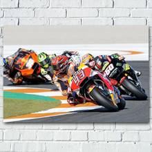 Honda Superbike Race Racing bike Motorcycle Sport Wall Art Posters and Prints Canvas Painting For Room Decor 2024 - buy cheap