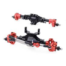 Eixo de portal dianteiro e traseiro de metal para 1/10 rc crawler com estrutura de 90046 90047 2024 - compre barato