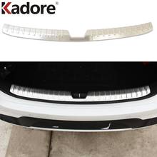 For Kia Rio 4 X-line 2018 2019 Sedan Interior Accessories Stainless Steel Inner Rear Bumper Protector Sill Plate Car Sticker 2024 - buy cheap