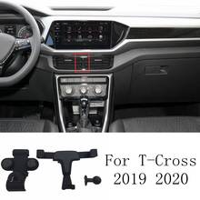 For Volkswagen T-Cross 2019 2020 Car Air Vent Mount Smart Phone Holder Stand Mobile Phone Stable Cradle 2024 - buy cheap