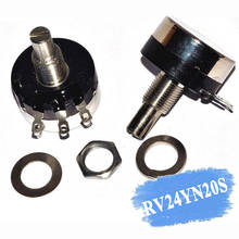 2PCS RV24YN20S RV24YN20S-B501 500 ohm Potentiometer RV24YN 501 500R Single Coil Carbon Film Potentiometer 2024 - buy cheap