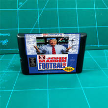 John Madden Football 93 - 16 bit MD Games Cartridge For MegaDrive Genesis console 2024 - buy cheap