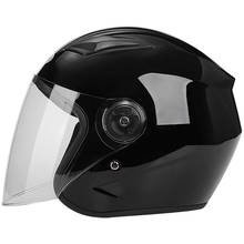 Motorcycle scooter riding helmets man woman motorbike helmet protective LOCOMOTIVE riding Touring Chopper helmets 54-60cm 2024 - buy cheap