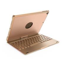 Rotating Breathing Light Bluetooth Keyboard for New iPad 2018/2017 Pro 9.7/Air2 2024 - buy cheap