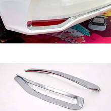 For TOYOTA Corolla 2019 2PCS ABS Chrome Car Front & Rear Headlight Fog Lamp Cover Trim Car Styling Accessories 2024 - купить недорого