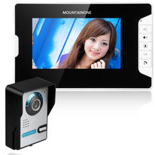 7 Inch Wire Color LCD Display Video Door Phone Doorbell Intercom Video Door Phone Kit With IR-CUT HD 700TVL Waterproof Camera Un 2024 - buy cheap