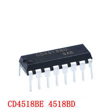 5pcs CD4518BE DIP-16 CD4518 DIP 4518BE 4518 DIP16 2024 - compra barato