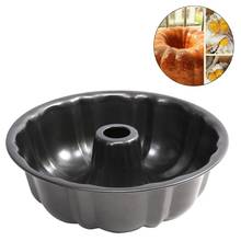 New Keeping Silicone Fluted Cake Pan - Round Deep Bundt Baking Mold - Nonstick Bakeware, Pumpkin Shape Cake moulds jello pan 2024 - buy cheap